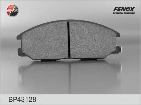 FENOX BP43128 Комплект тормозных колодок, дисковый тормоз