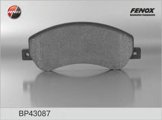 FENOX BP43087 Комплект тормозных колодок, дисковый тормоз