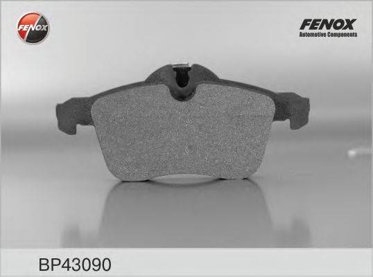 FENOX BP43090 Комплект тормозных колодок, дисковый тормоз