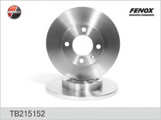 FENOX TB215152 Тормозной диск