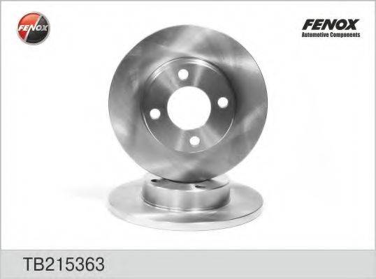FENOX TB215363 Тормозной диск