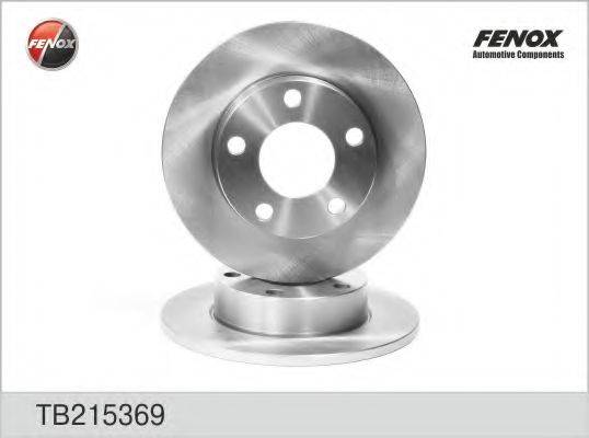 FENOX TB215369 Тормозной диск