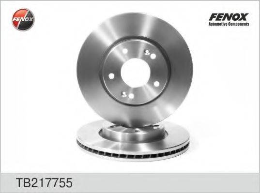 Тормозной диск FENOX TB217755