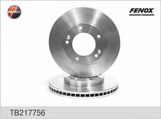 Тормозной диск FENOX TB217756