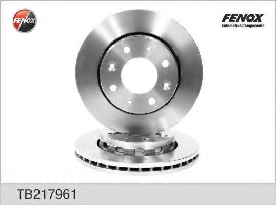 FENOX TB217961 Тормозной диск