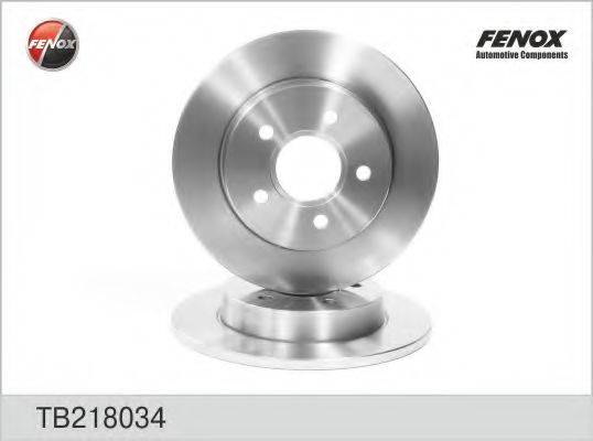 FENOX TB218034 Тормозной диск