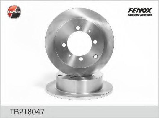 Тормозной диск FENOX TB218047