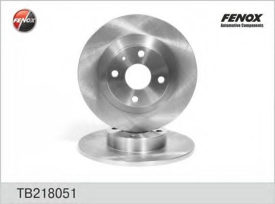Тормозной диск FENOX TB218051