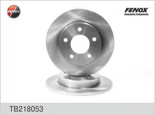 FENOX TB218053 Тормозной диск