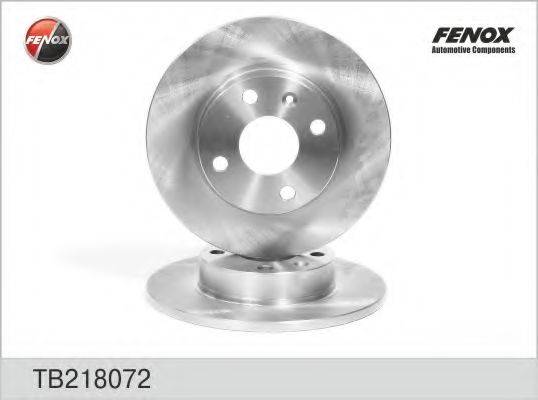 FENOX TB218072 Тормозной диск