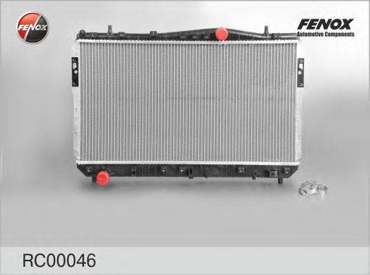 FENOX RC00046 Радиатор, охлаждение двигателя