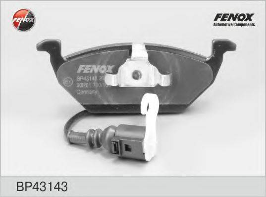 FENOX BP43143 Комплект тормозных колодок, дисковый тормоз