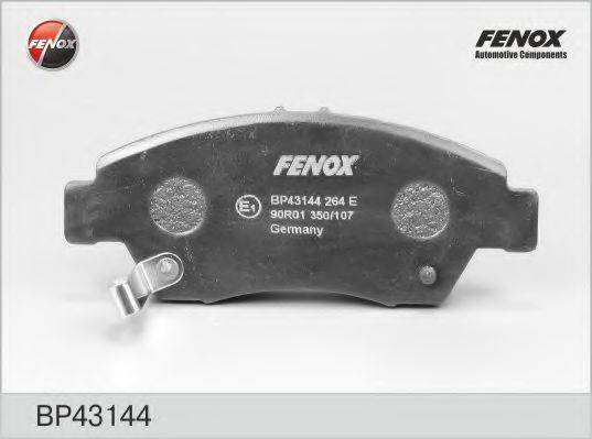 FENOX BP43144 Комплект тормозных колодок, дисковый тормоз