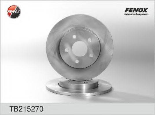 FENOX TB215270 Тормозной диск