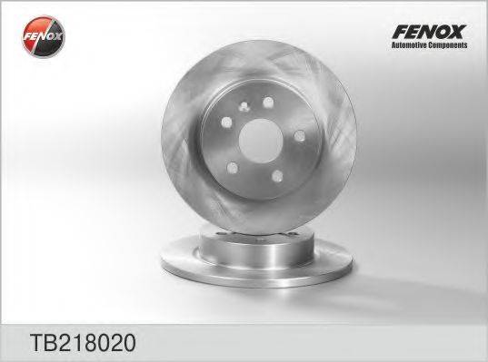Тормозной диск FENOX TB218020