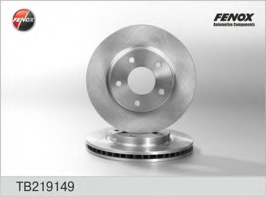 Тормозной диск FENOX TB219149