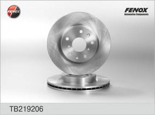 FENOX TB219206 Тормозной диск