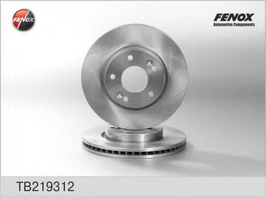 FENOX TB219312 Тормозной диск