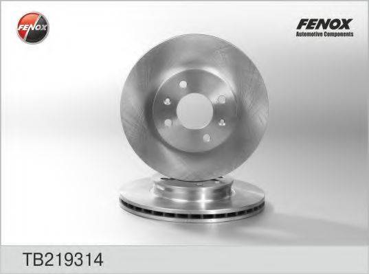 FENOX TB219314 Тормозной диск