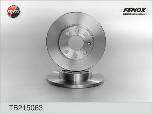 Тормозной диск FENOX TB215063