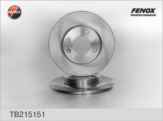 FENOX TB215151 Тормозной диск
