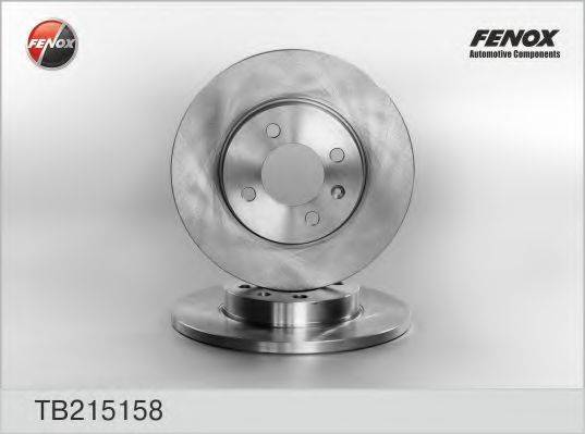 Тормозной диск FENOX TB215158