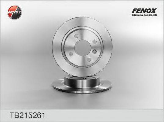 Тормозной диск FENOX TB215261