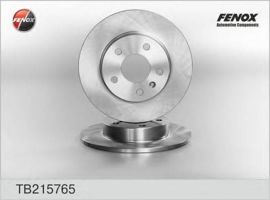 FENOX TB215765 Тормозной диск