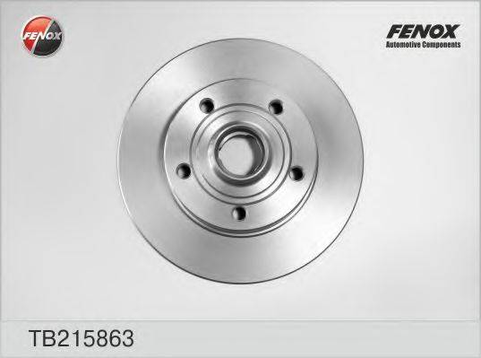 FENOX TB215863 Тормозной диск