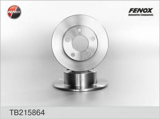 FENOX TB215864 Тормозной диск
