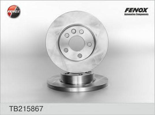 Тормозной диск FENOX TB215867
