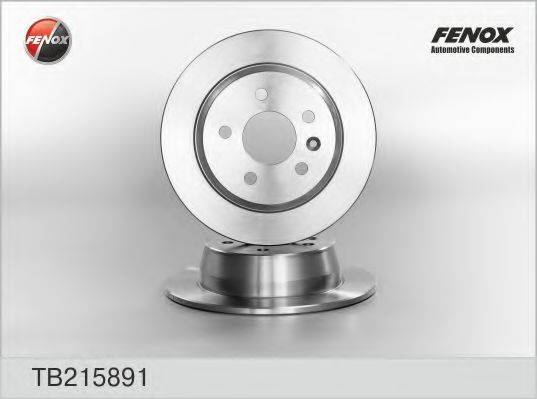 Тормозной диск FENOX TB215891