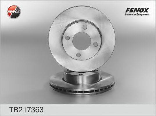 Тормозной диск FENOX TB217363