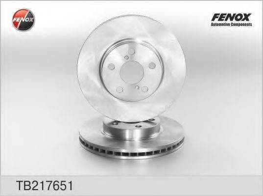Тормозной диск FENOX TB217651