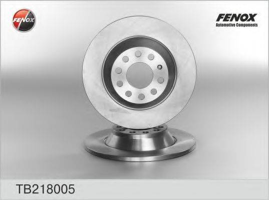 Тормозной диск FENOX TB218005