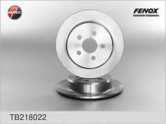 Тормозной диск FENOX TB218022