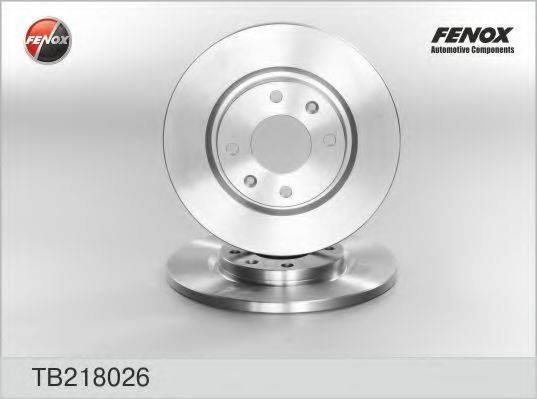 Тормозной диск FENOX TB218026