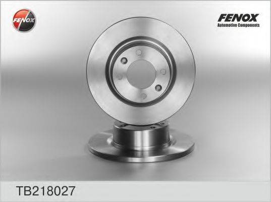 Тормозной диск FENOX TB218027