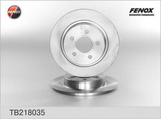 FENOX TB218035 Тормозной диск