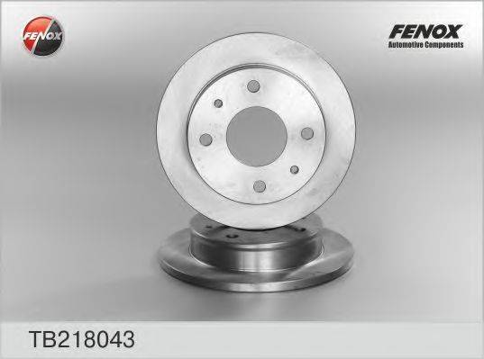 FENOX TB218043 Тормозной диск