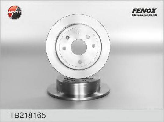 FENOX TB218165 Тормозной диск