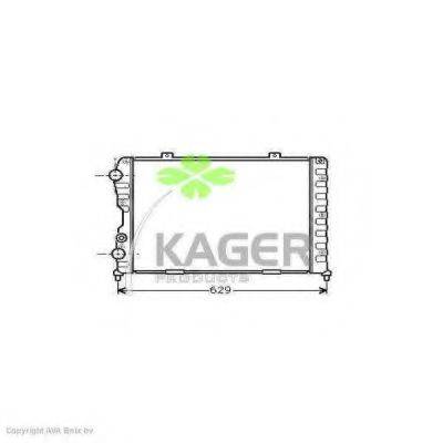 KAGER 310058 Радиатор, охлаждение двигателя
