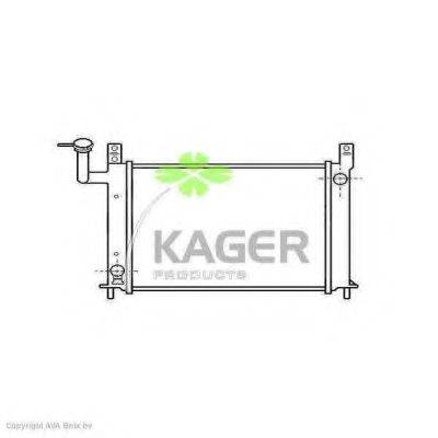 Радиатор, охлаждение двигателя KAGER 31-0234