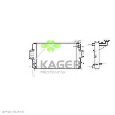 Радиатор, охлаждение двигателя KAGER 31-0283