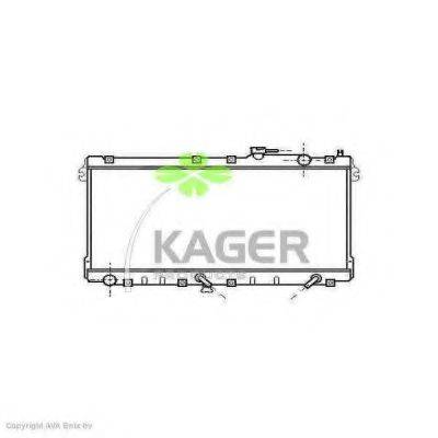 KAGER 310721 Радиатор, охлаждение двигателя