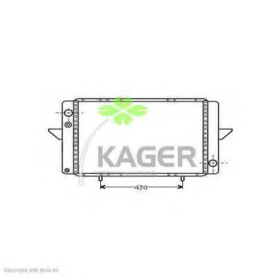 KAGER 310919 Радиатор, охлаждение двигателя
