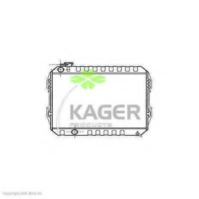 Радиатор, охлаждение двигателя KAGER 31-1187