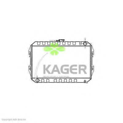 KAGER 311188 Радиатор, охлаждение двигателя
