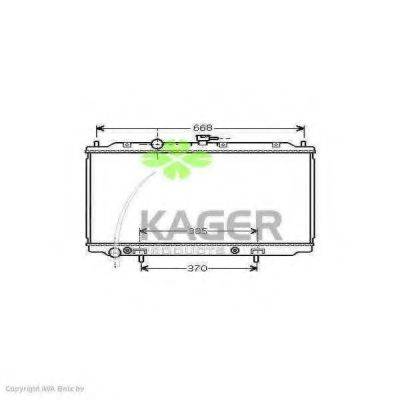 Радиатор, охлаждение двигателя KAGER 31-2913