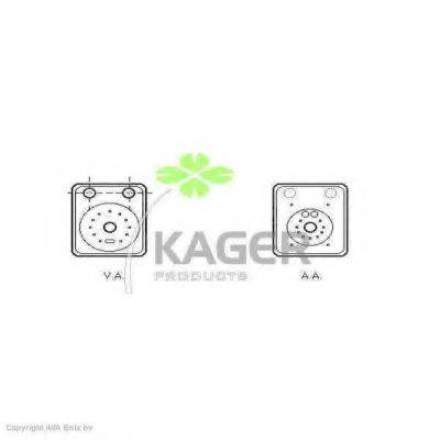 KAGER 313722 масляный радиатор, двигательное масло